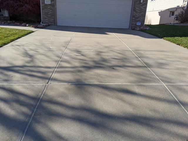 Leveled Driveway