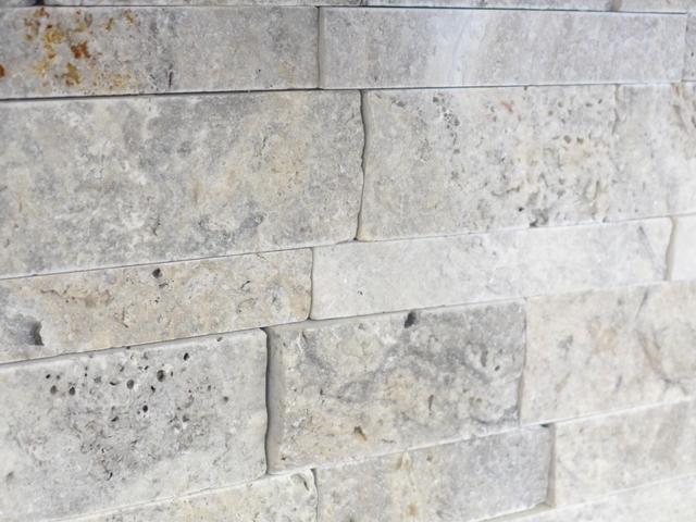 Even the bricks on the fireplace have a design behind them! No two are placed exactly alike in order to give a little extra texture and pizzazz.