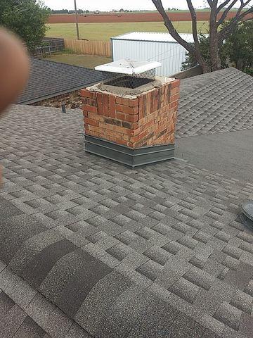 We replaced our Client's roof with IR GAF Timberline Armorshield II Shingles. We also used Mule-Hide SA Nail Base and Mule-Hide SA App Cap Sheet for the low slope/flat areas on the roof.
