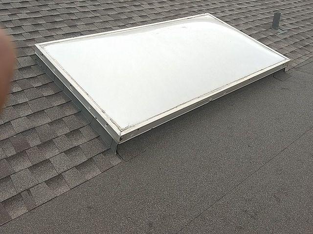 We replaced our Client's roof with IR GAF Timberline Armorshield II Shingles. We also used Mule-Hide SA Nail Base and Mule-Hide SA App Cap Sheet for the low slope/flat areas on the roof.