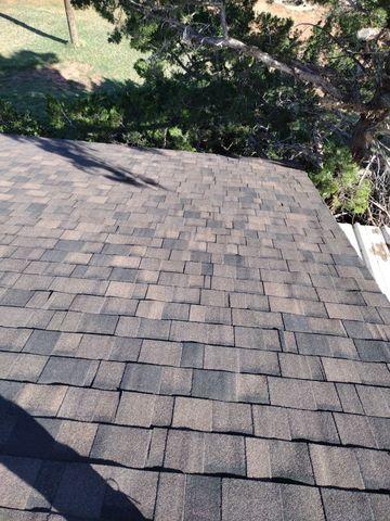 We replaced our Client's roof with IKO Dynasty Laminated Shingles, Shadow in color.