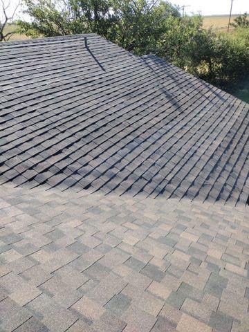 We replaced our Client's roof with IKO Dynasty Laminated Shingles, Shadow in color.