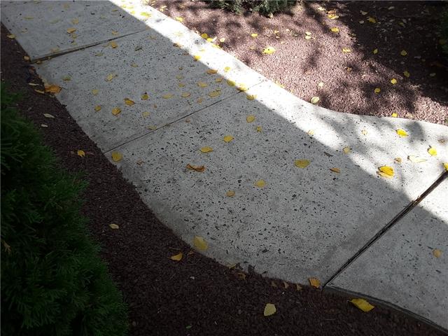 Sinking Sidewalk