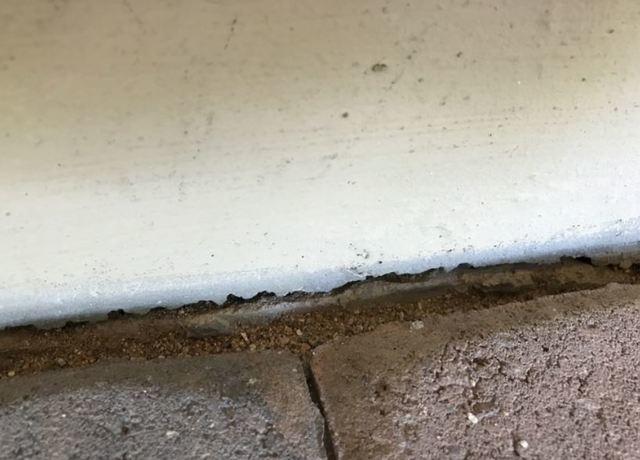 Cracked Concrete Stem Wall