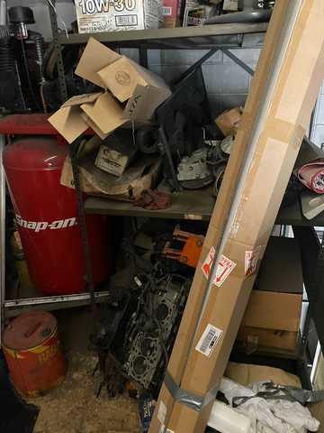 Assessing the situation and determining what needs to be removed