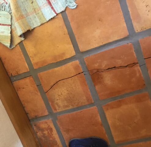 Foundation Symptoms: Indoor Floor Cracks