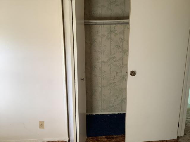 Empty and ready for selling