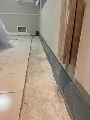 During Waterproofing