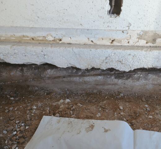 Concrete Stem Wall Repair Process: Rebar Replacement