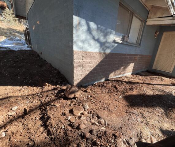 After Underpinning in Flagstaff, Arizona
