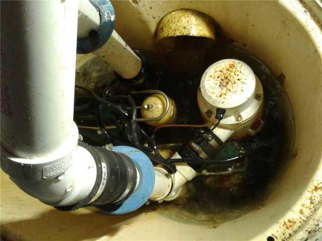 Dirty Sump Pump