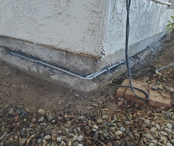 Rebar Replacement in Stem Wall at Glendale, Arizona