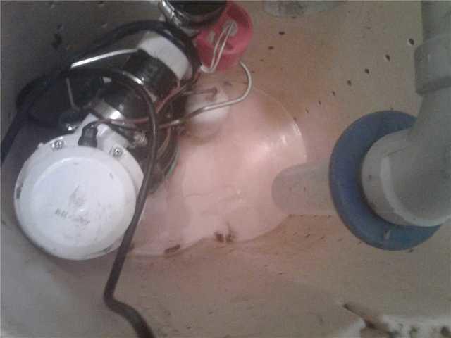 Sump Pump Cleaned