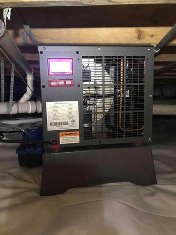Crawl Space Dehumidifier