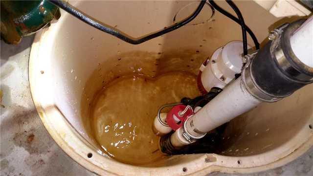 Sump Pump Cleaning