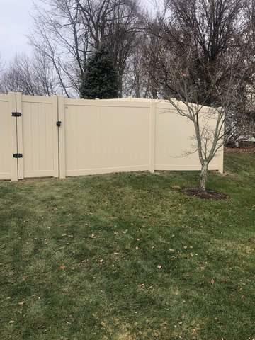 6' Almond Acadia Privacy Vinyl Fence (1) 3' gate with Double sided Key Lock