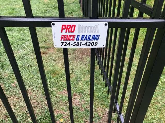 Black 48" Classic, Commercial Grade, Flush Bottom Aluminum Fence