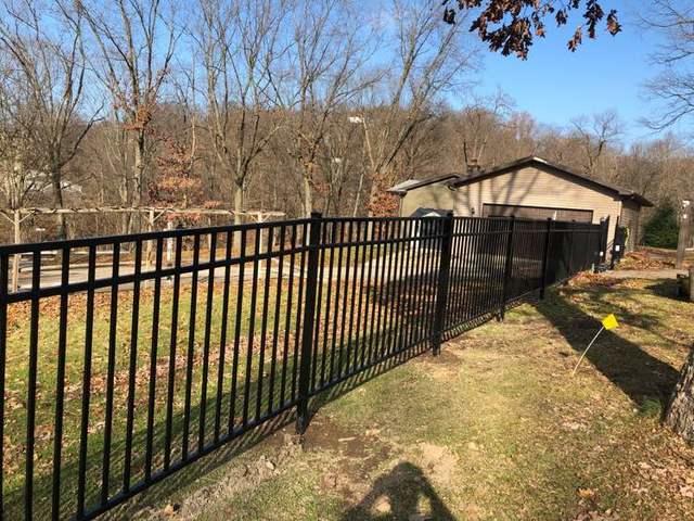 Black 48" Classic, Commercial Grade, Flush Bottom Aluminum Fence