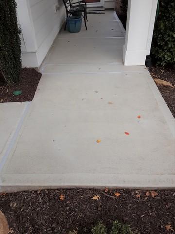 Stabilized and Sealed Concrete