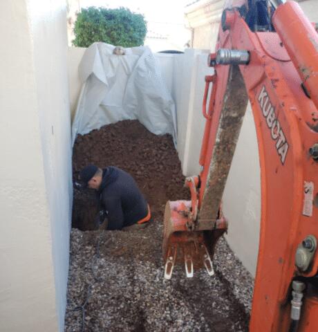 Underpinning System: Excavators