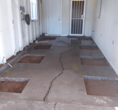 After The Underpinning System: Clean & Strong
