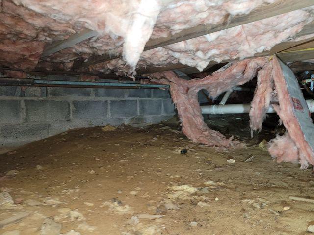 Dirt Crawl Space