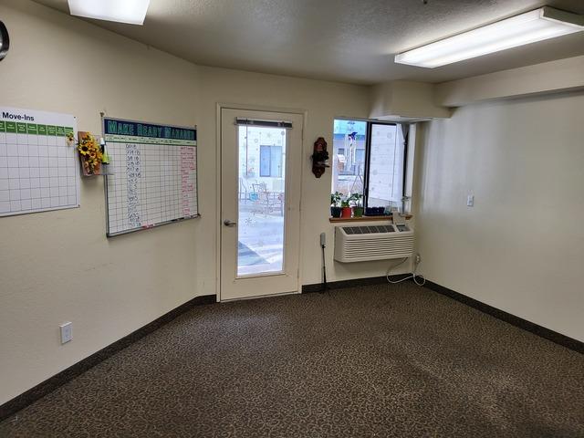After items were removed.