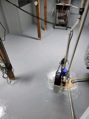 After Basement Waterproofing