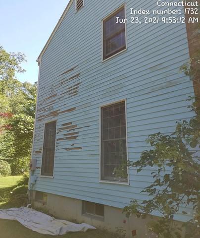 Before: Chipped and Fading Paint