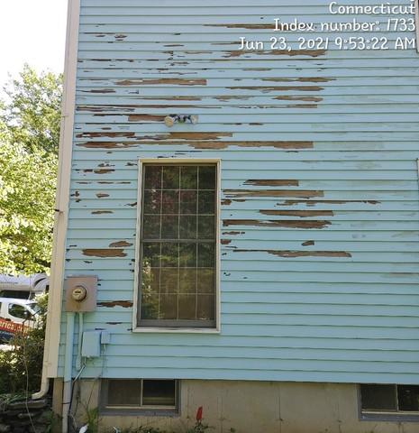 Before: Chipped and Fading Paint