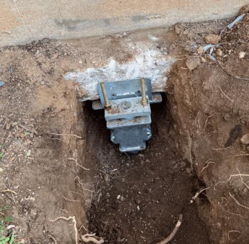 Underpinning Implementation System: How do we determine the location of each pier?