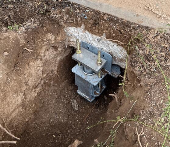 Underpinning Implementation System: How do we determine the location of each pier?