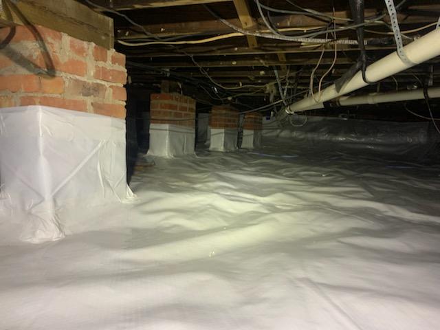 Air Sealing the Crawl Space