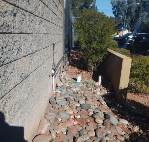 After Underpinning System Installation Gilbert, Arizona