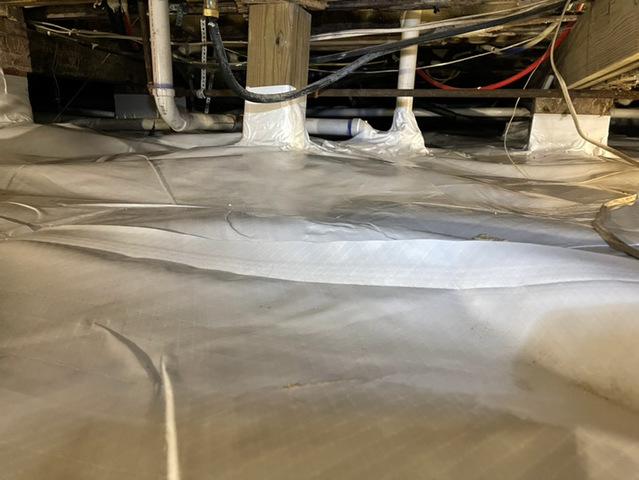 After Crawl Space Encapsulation