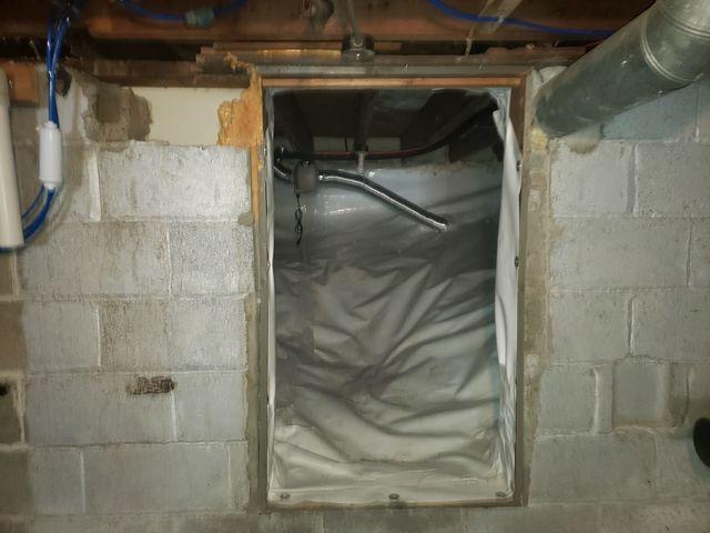 Crawl Space Entrance