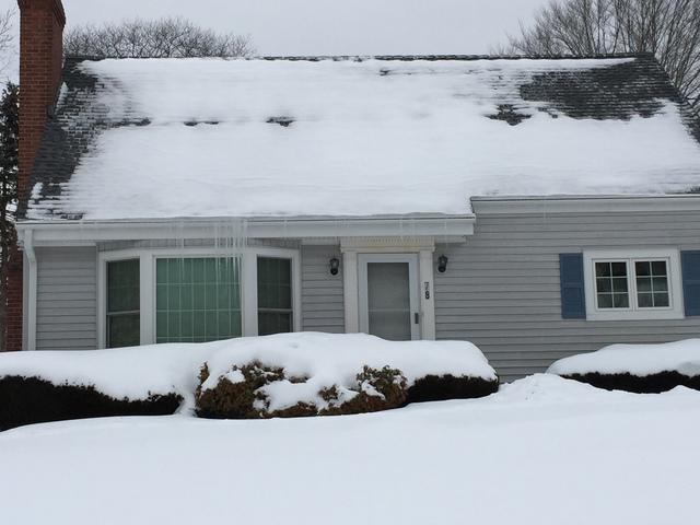 <p>Small icicles on the roof are normal, but it's important to watch for signs of ice damming to prevent damage to your home.</p>