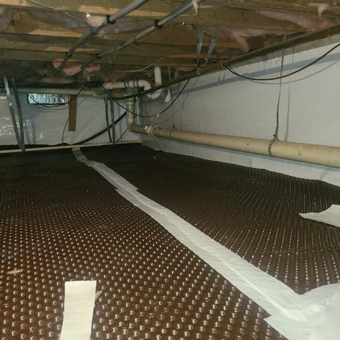 Drainage Matting Layer