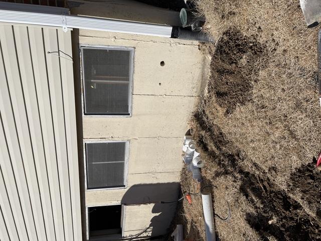 Sump Pump the Water to the Outside