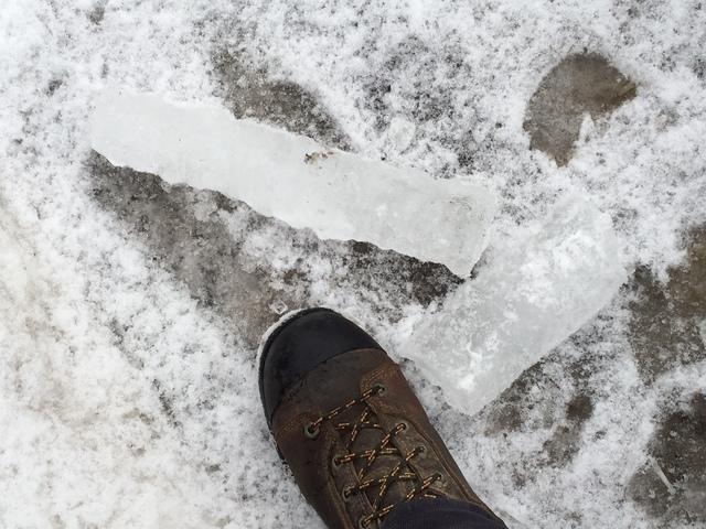 <p>Take a look at how large these icicles are. A huge chunk of falling ice can cause serious physical injury or property damage.</p>