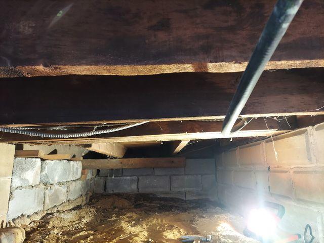 Crawl Space Before