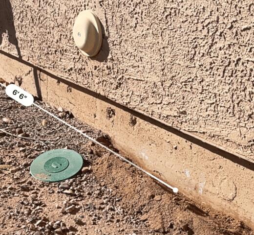 Flaking Paint in Stem Wall Failure