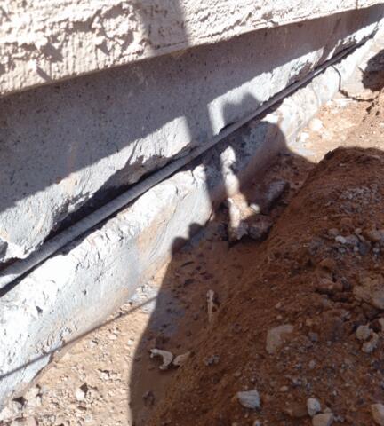 Concrete Stem Wall: Rebar Replacement in Mesa, Arizona