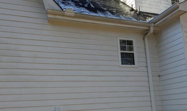 The outside of the home before installation.