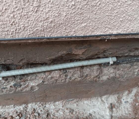 Concrete Stem Wall Repair Method: Rebar Replaced