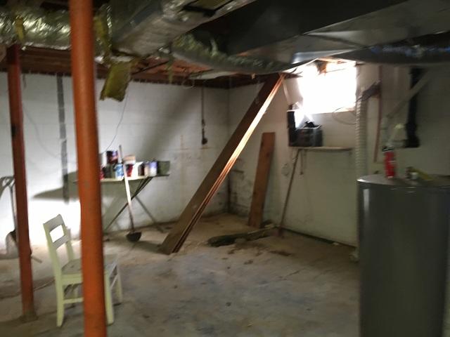 Water Damaged Basement