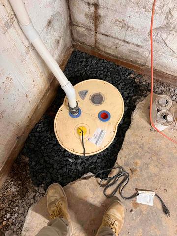 Sump Pump Installation