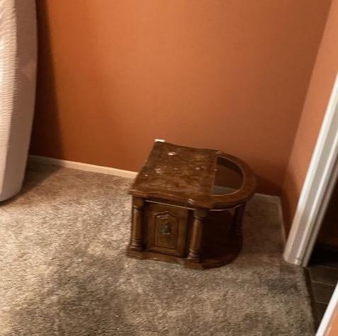 <p>Removed nightstand</p>