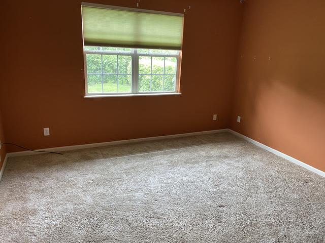 Removed armoire, nightstands and mattress