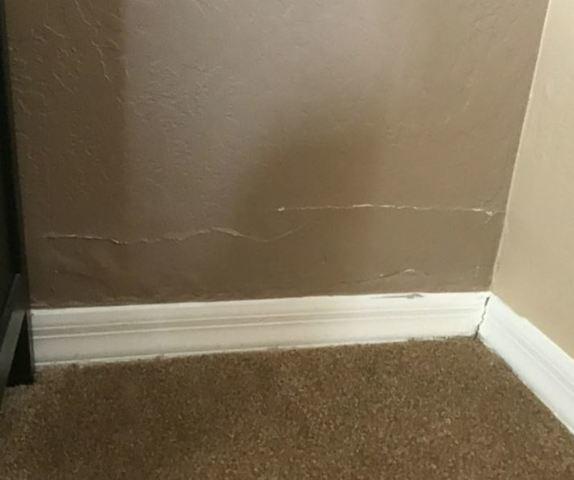 Interior Wall Cracking